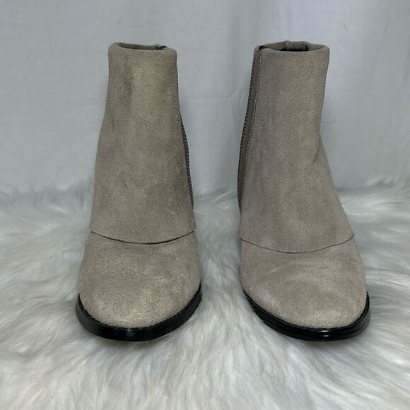 Rachel Rachel Roy Ramone Suede Foldover Booties Sz 6 - Picture 2 of 8